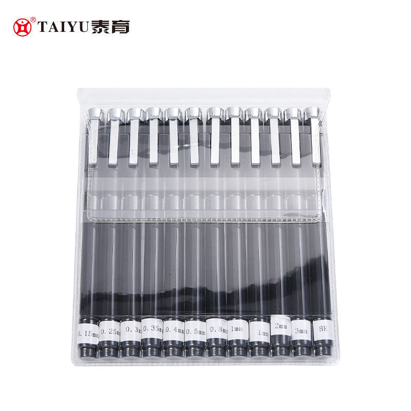 Officium Subscriptio calamum Cum Subscriptio Pen consilium potest nativus Black Marker Pen