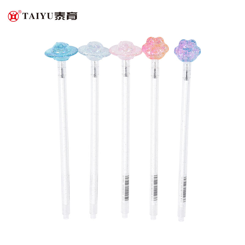 Discipuli Utere Roll Ball Pen Cum Cute Stylus Pen Cap