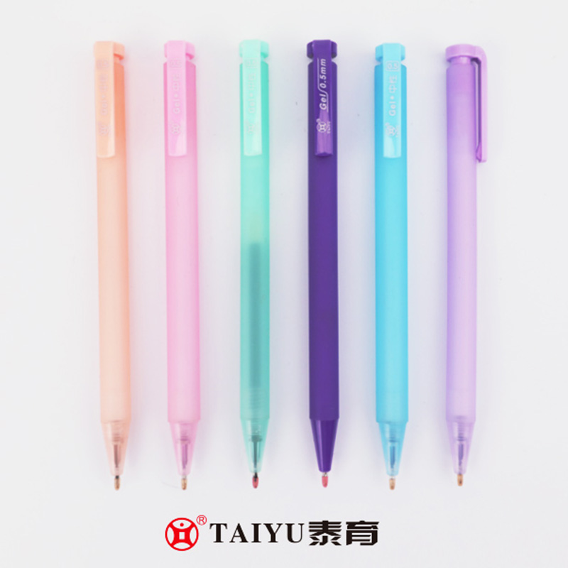 Discipuli utuntur The Popular New Transparent Matte Designgel Gel Pen 3147A