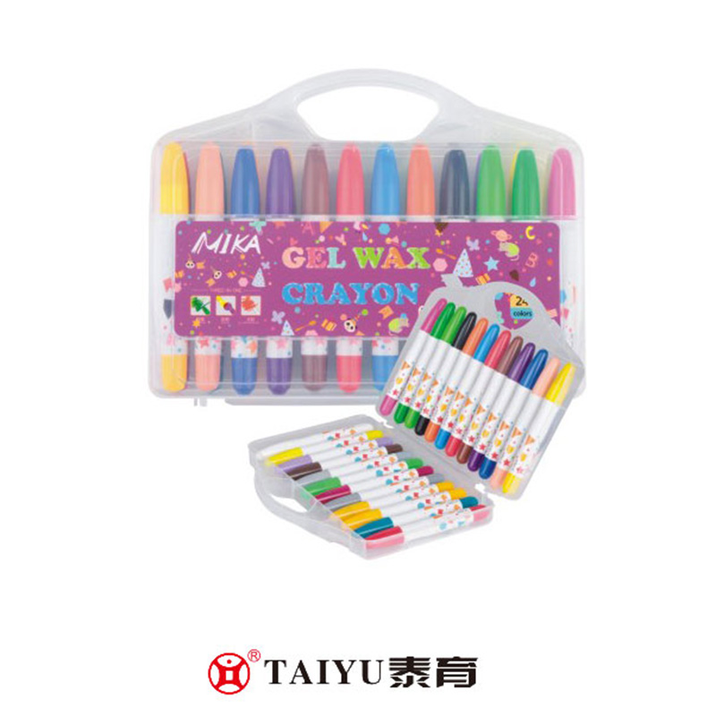 Studiosi Utere Crayon 24 Colores In Pp Box Smooth Painting Crayon-XC 02